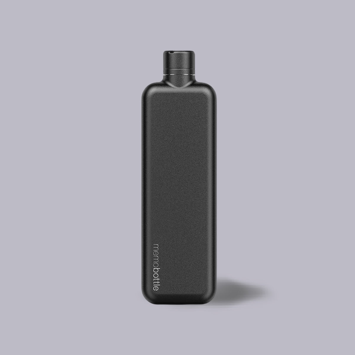 Memobottle | Stainless Steel | Slim | Black