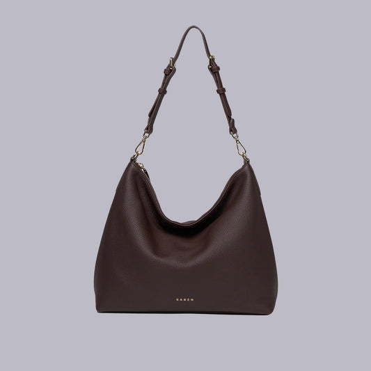 Saben | Miki Shoulder Bag | Cacao Luxe