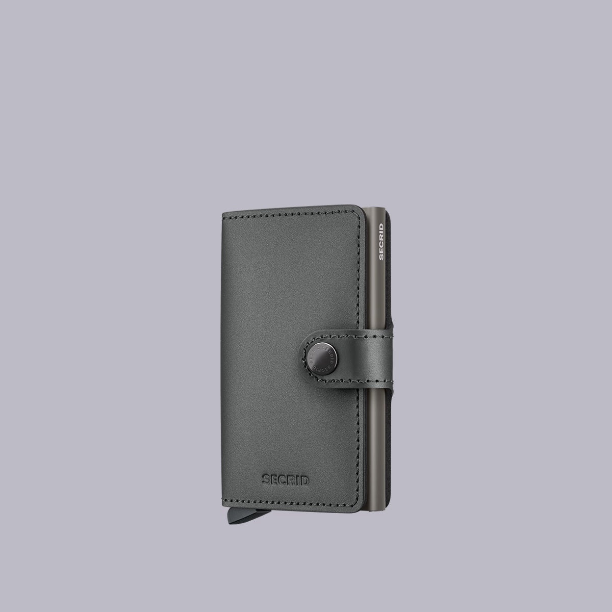 Secrid | Mini Wallet | Matte Satin Steel