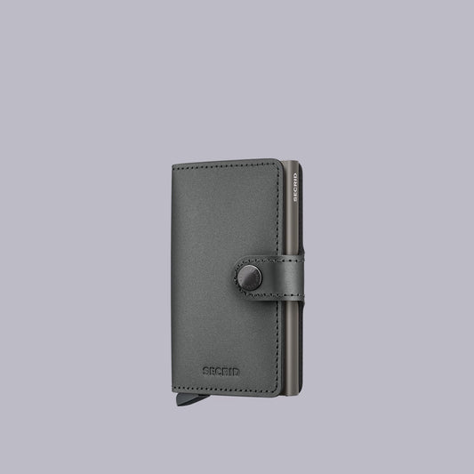 Secrid | Mini Wallet | Matte Satin Steel