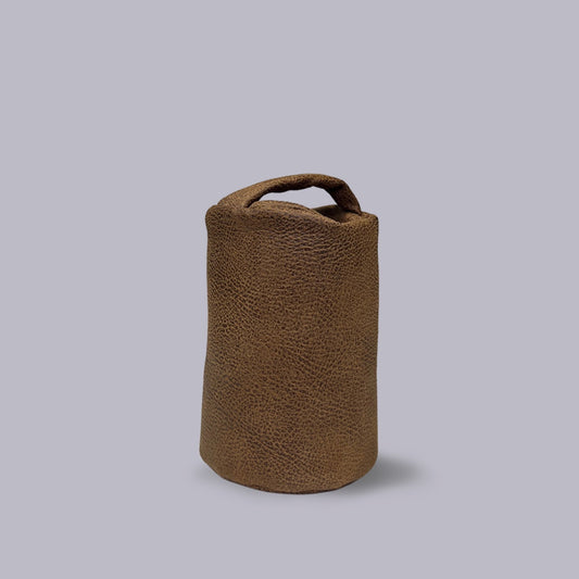 Mood | Door Stop | Brown Leather