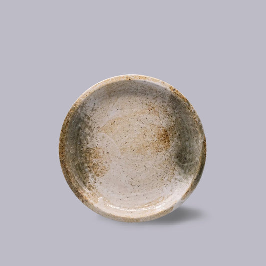 Naibu | Snow Bamboo | Thick Edge Plate | 25cm