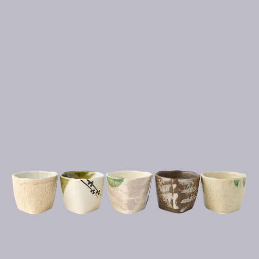 Naibu | Triangular Cups | Set of 5