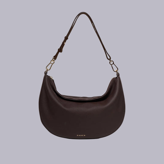 Saben | Noa Shoulder Bag | Cacao Luxe