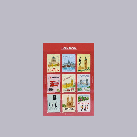 Pansy Daisy | L'apres-midi Collection Sticker Stamp | London