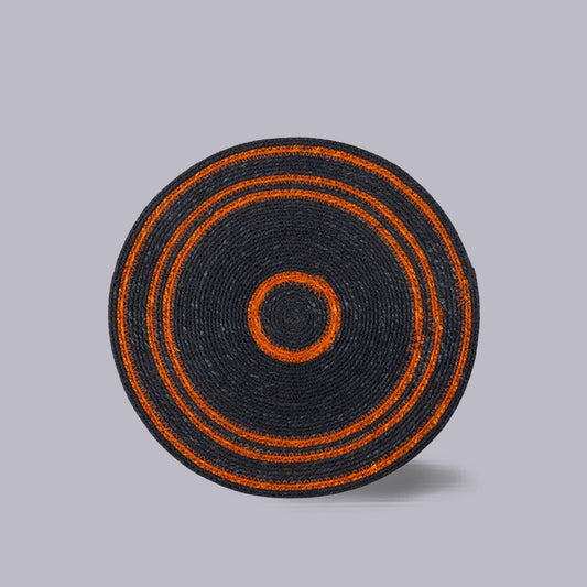 British Colour Standard | Placemat | Midnight, Rust | 31cm