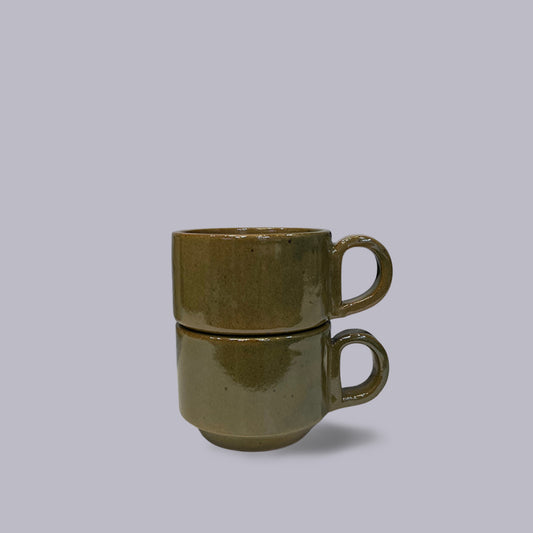 Richard Beauchamp | Large Stacking Mug | 280ml | Green