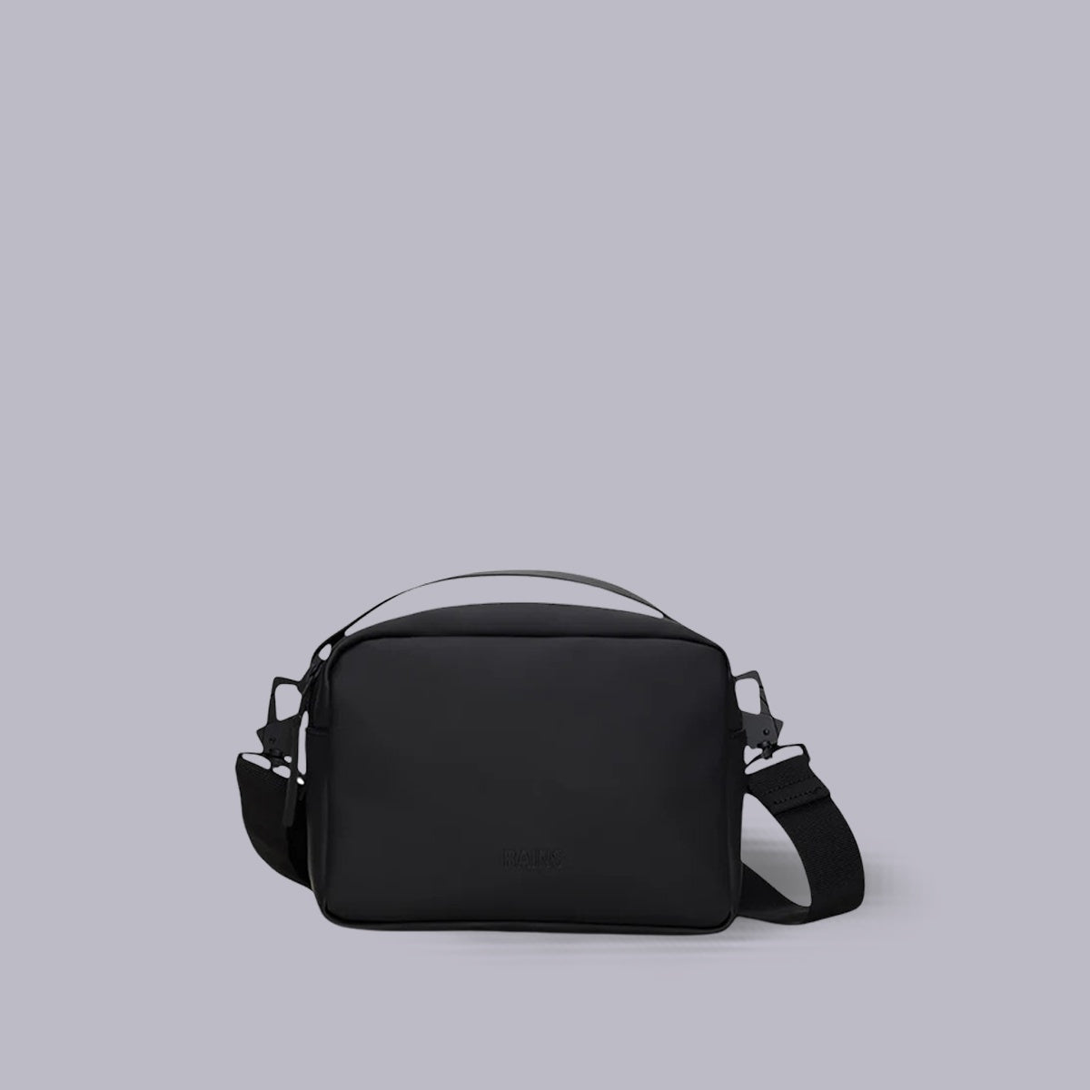 Rains | Box Bag | Black