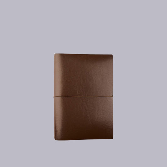 Studio Milligram | Refillable Leather Journal Set | A5 | Chocolate