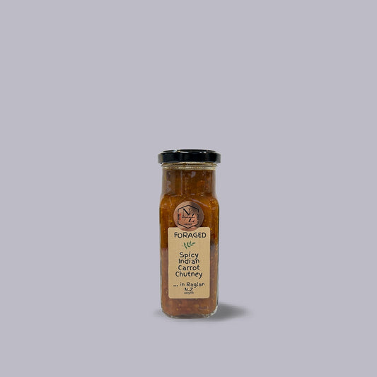 Foraged in Raglan | Spicy Indian Carrot Chutney | 250ml