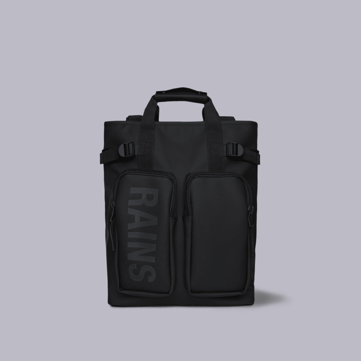 Rains | Texel Tote Backpack | Black