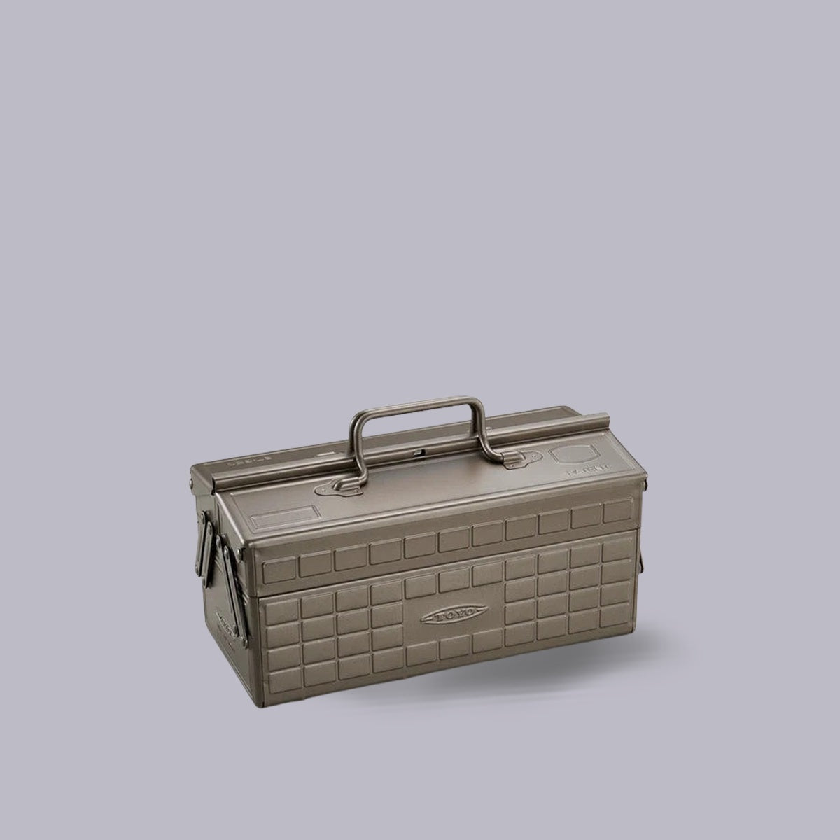 Toyo | Toolbox | Steel Two Stage | 35cm | Titanium
