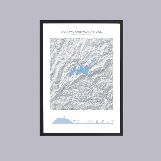 Hike Aotearoa | Poster | Waikaremoana Track