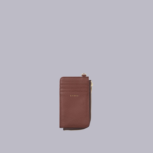 Saben | Winona Card Holder | Umber