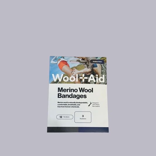 Wool Aid | Merino Wool Bandages | Outdoor Pack