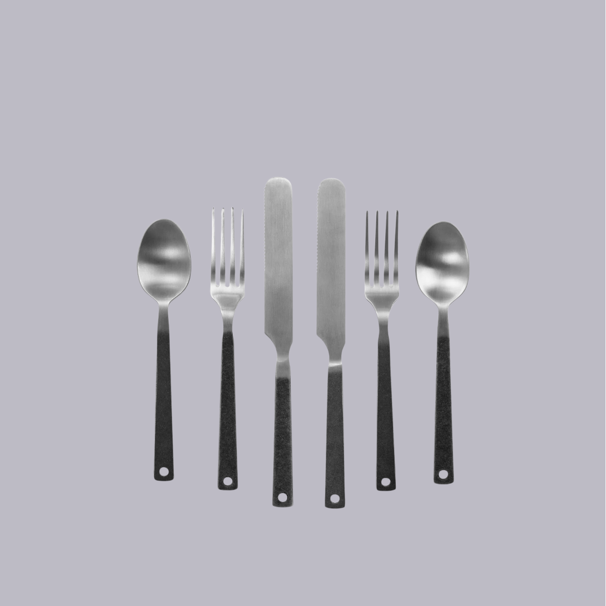 Barebones | Cutlery | Matte | Set of 2