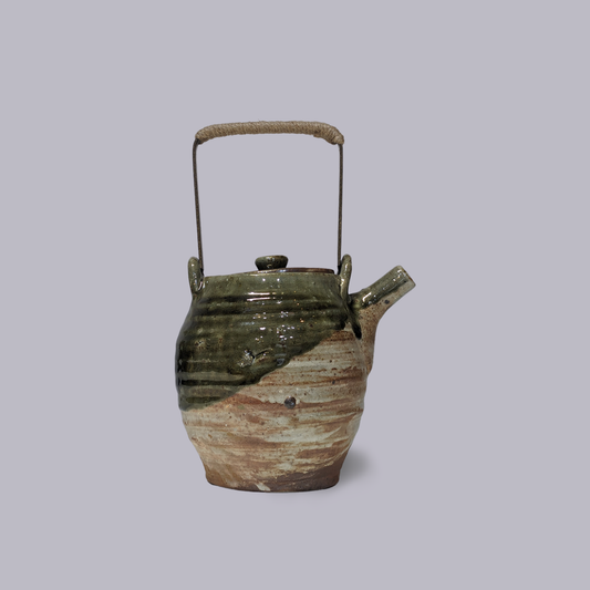 Lyuba | Teapot with Brass Handle | Woodfired