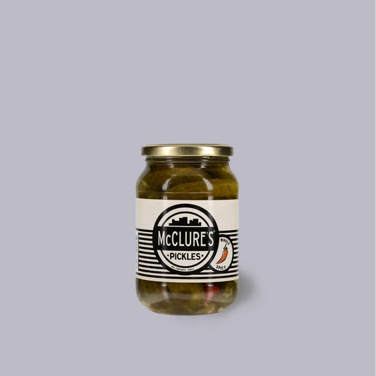 McClure's Pickles | Small Whole Spicy Gherkins | 500g