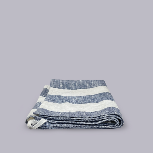 Ottoman | Linen Tea Towel | Philippe Indigo