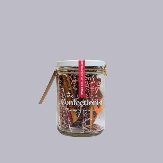 The Confectionist | Dark Chocolate, Coconut & Raspberry  Toffee | 200g