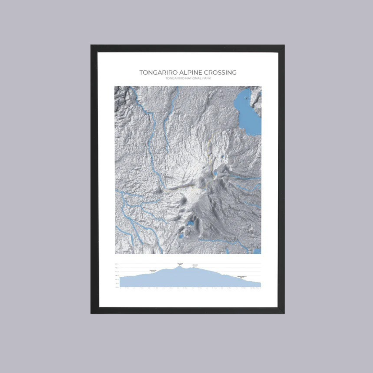 Hike Aotearoa | Poster | Tongariro Alpine Crossing