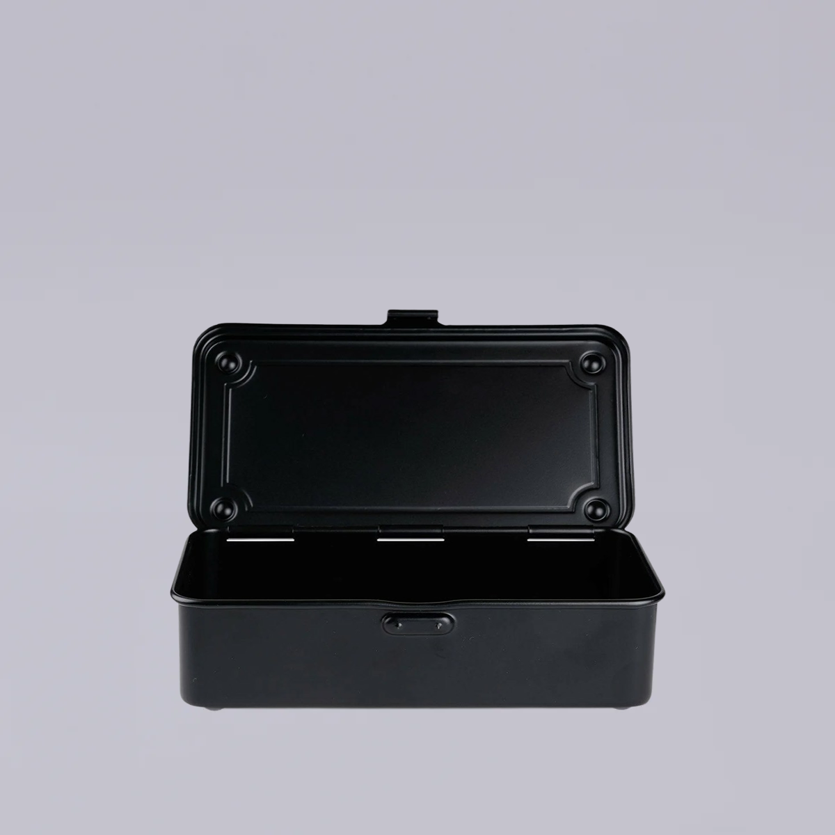 Toyo | Toolbox | Stackable Steel Toolbox | 19cm | Black