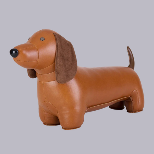 Zuny | Doorstop | Dachshund | Tan