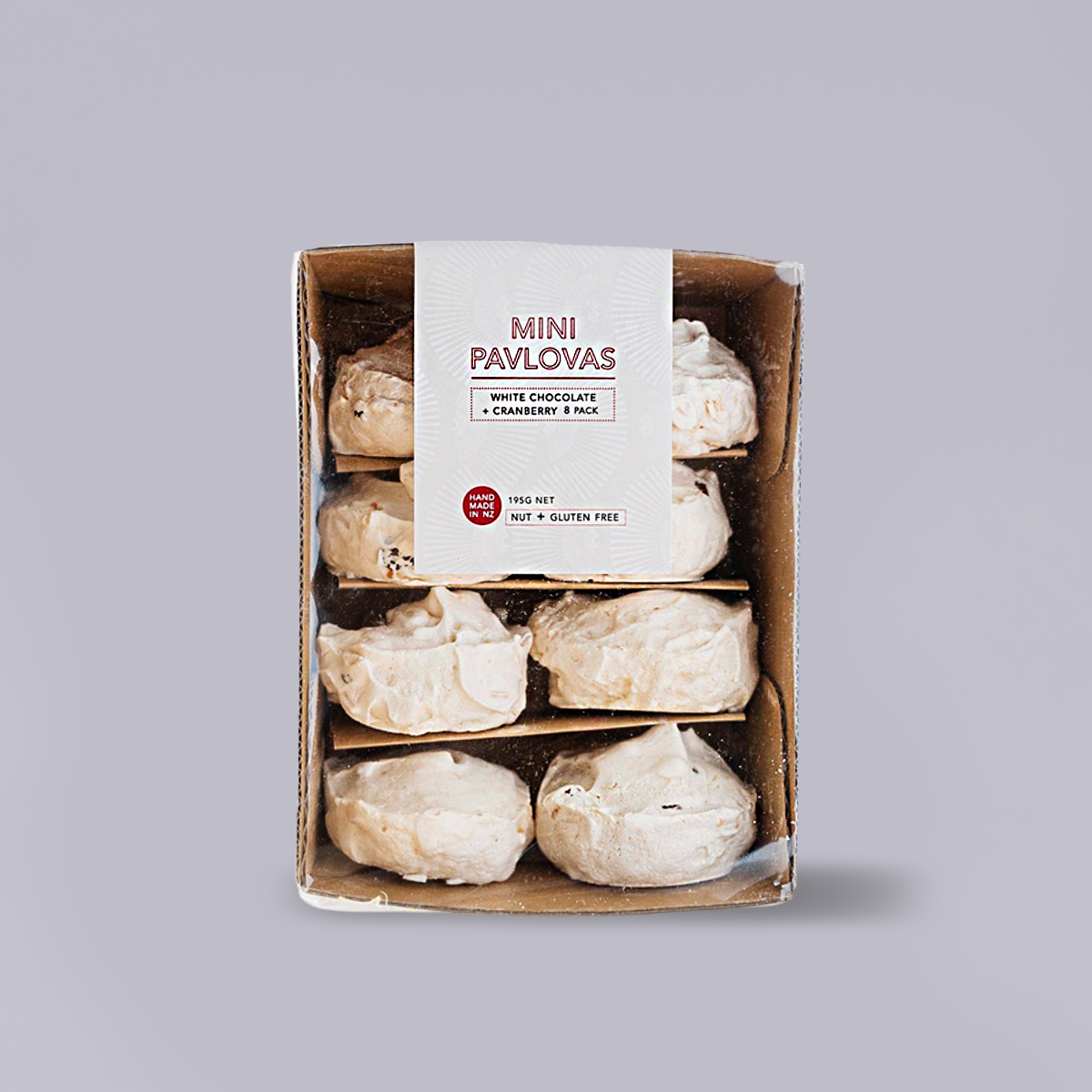 AFR | Mini Pavlova | Cranberry & White Chocolate | 8 pack