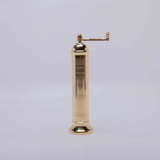 Pepper Mill Co | Brass Salt Mill | 20cm