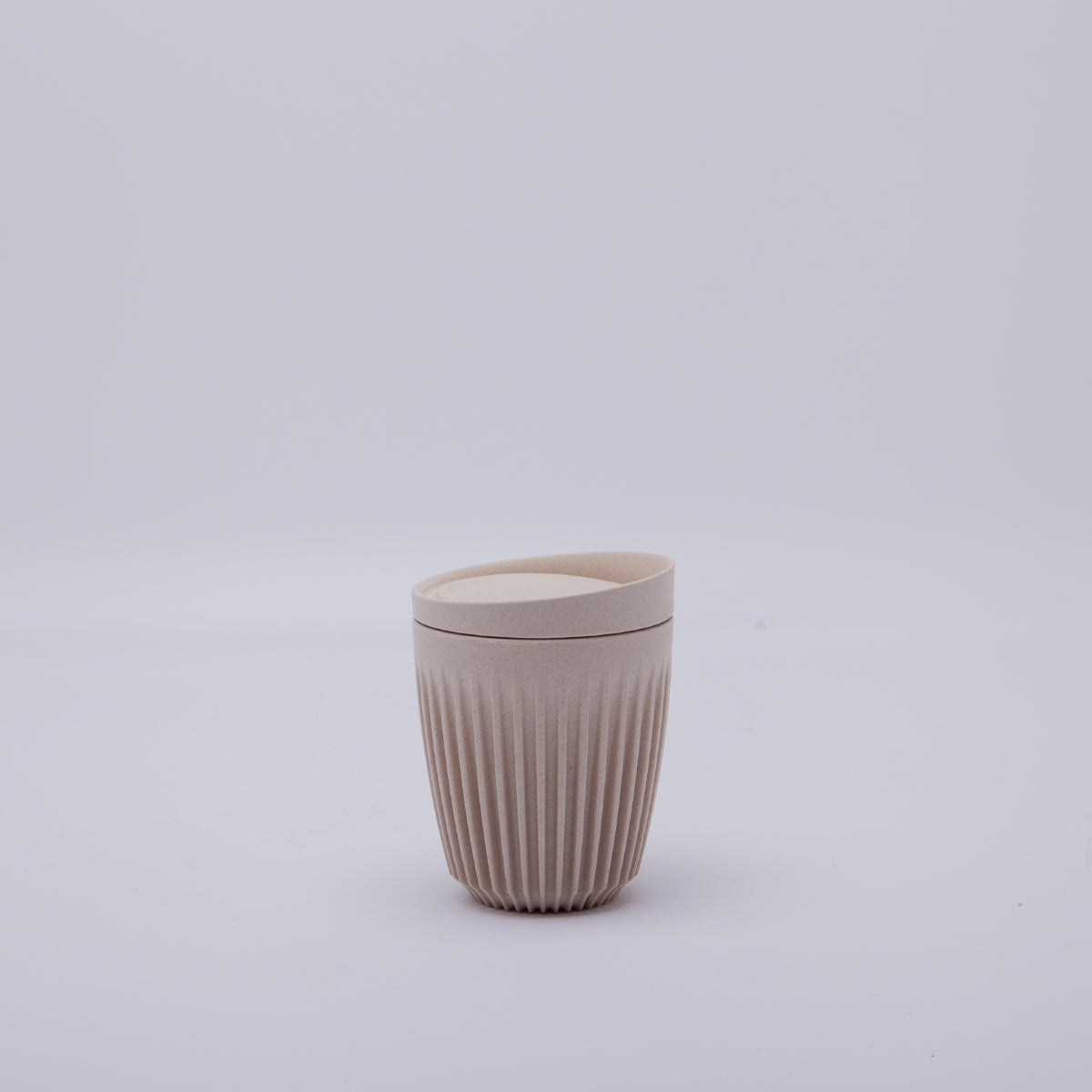 Huskee | Cup w Lid | Natural | 8oz