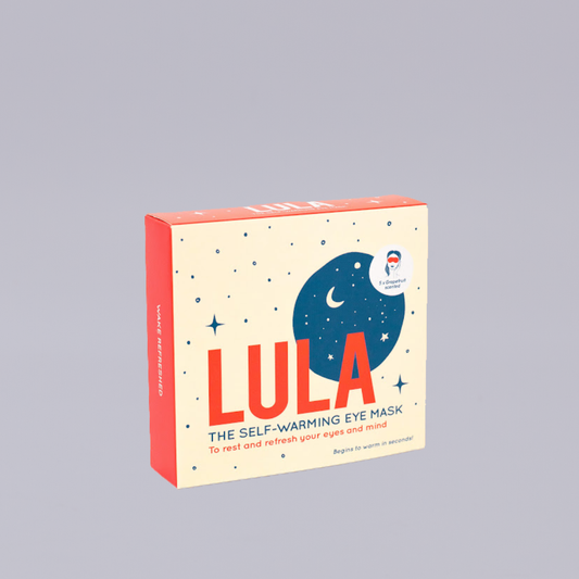 LULA | Self Warming Eye Mask | Grapefruit