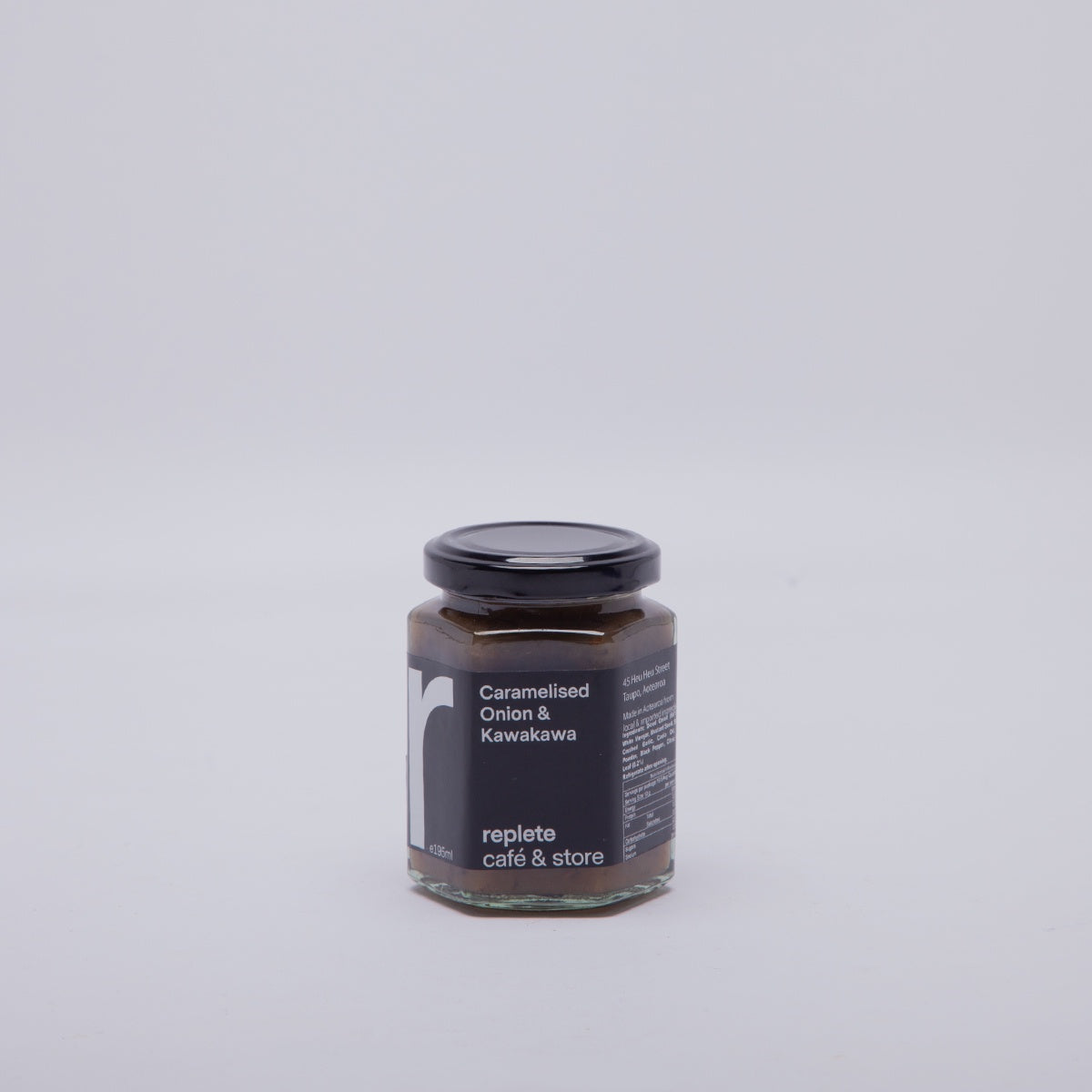 Replete |  Caramelised Onion & Kawakawa Marmalade |195ml