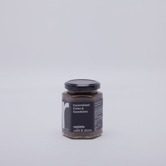 Replete |  Caramelised Onion & Kawakawa Marmalade |195ml