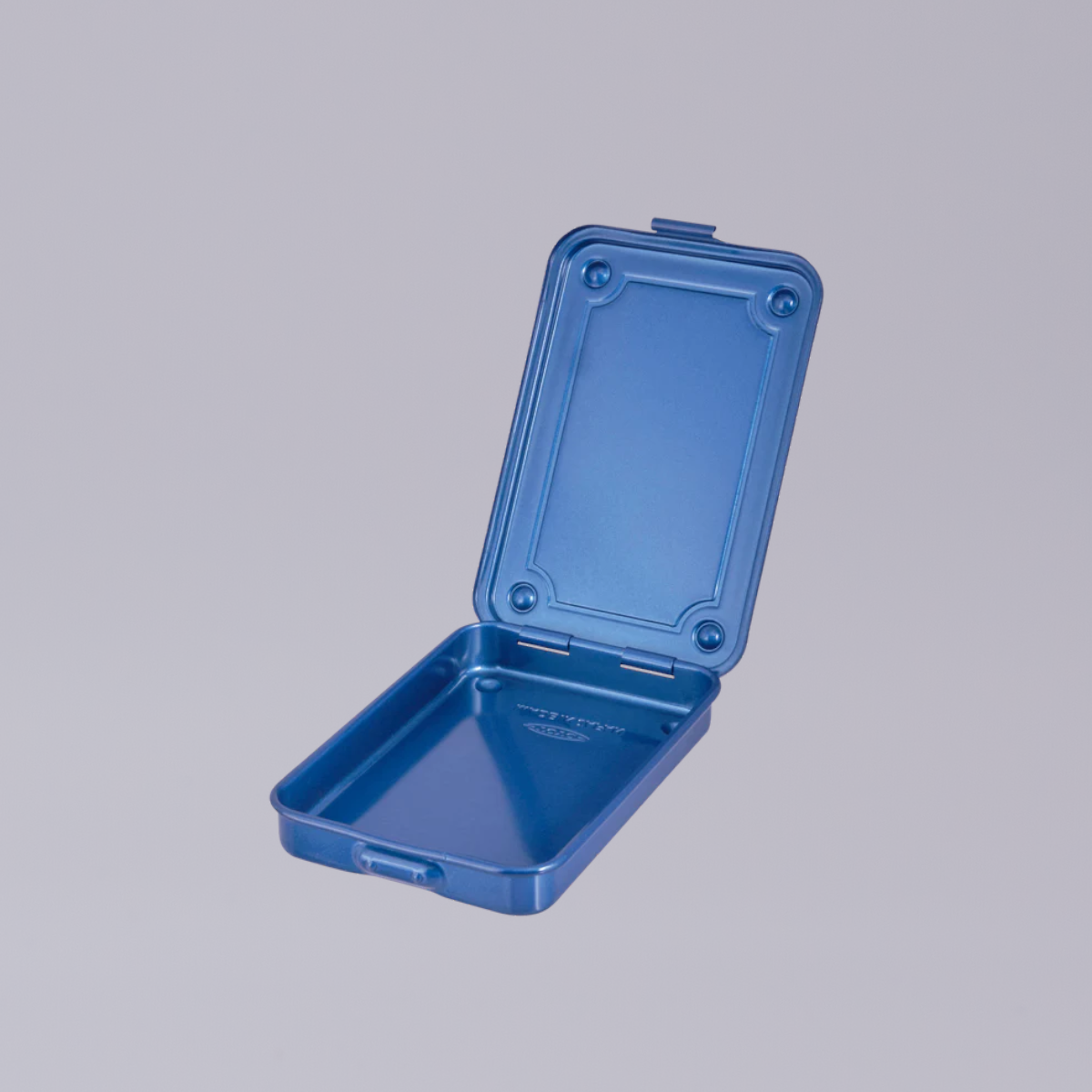 Toyo |Toolbox | Stackable Steel Toolbox | Blue | 15cm
