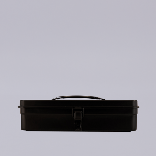 Toyo | Toolbox | Steel Trunk | Black | 32cm