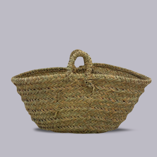 Hand-Woven Log Basket | Esparto