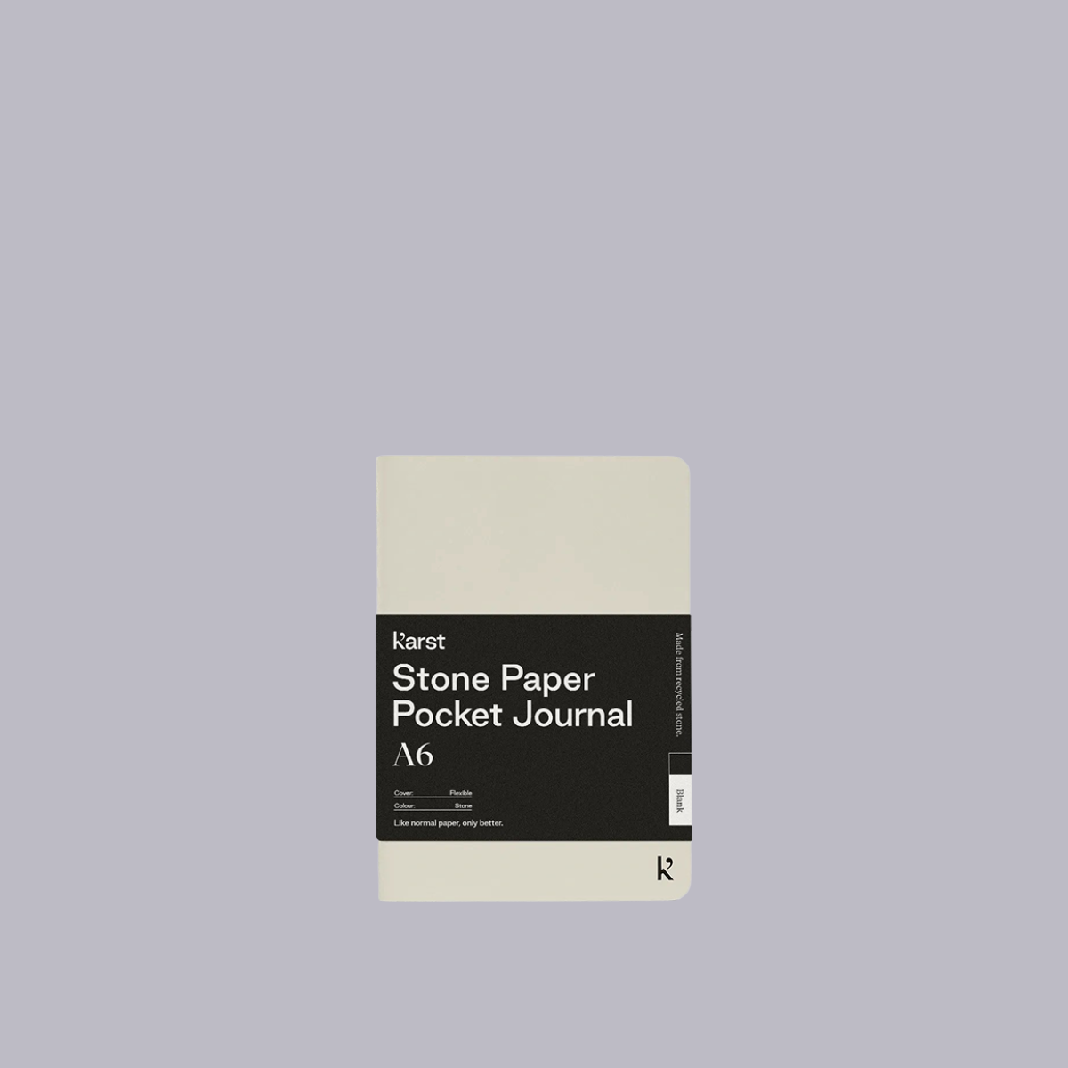 Karst | Pocket Journal | Plain | A6 | Stone
