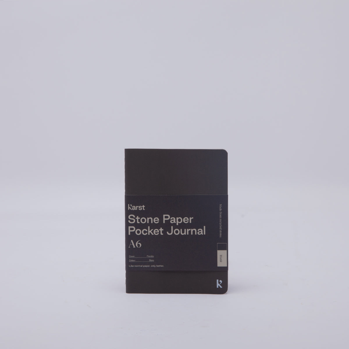 Karst | Pocket Journal | Plain | A6 | Slate