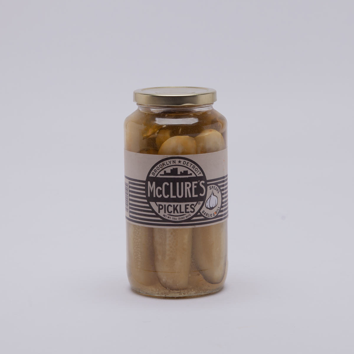 McClure's Pickles | Garlic & Dill Spears | 907g