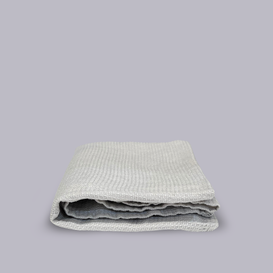 Ottoman | Waffle Hand Towel | Silver