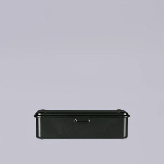 Toyo | Toolbox | Stackable Steel | Black | 19cm