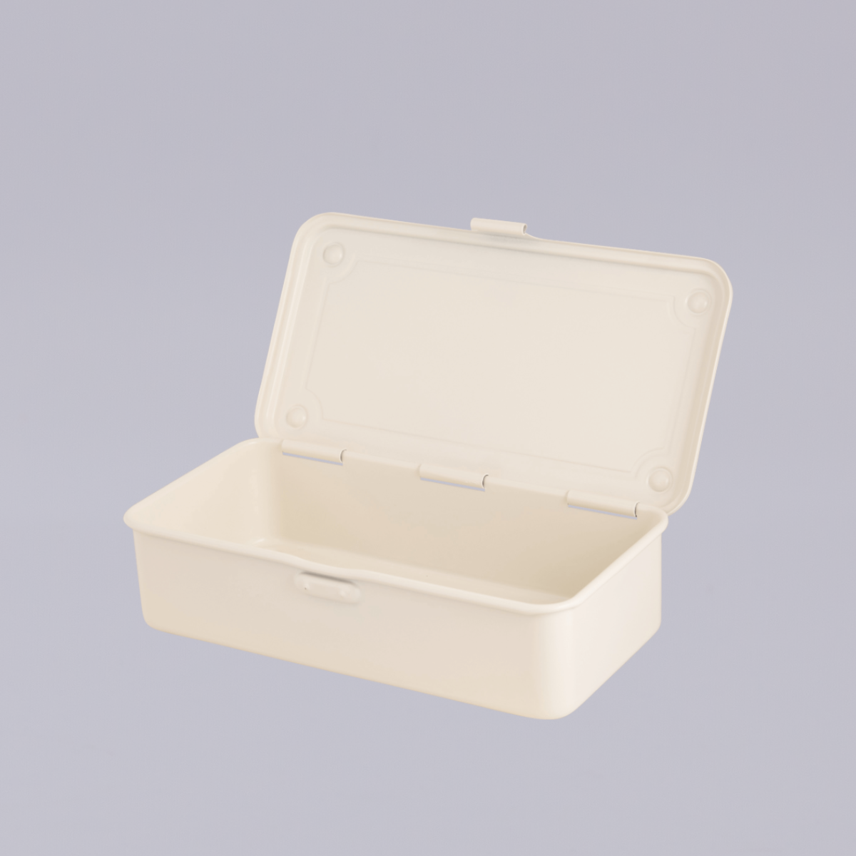 Toyo | Toolbox | Stackable Steel Toolbox | 19cm | White