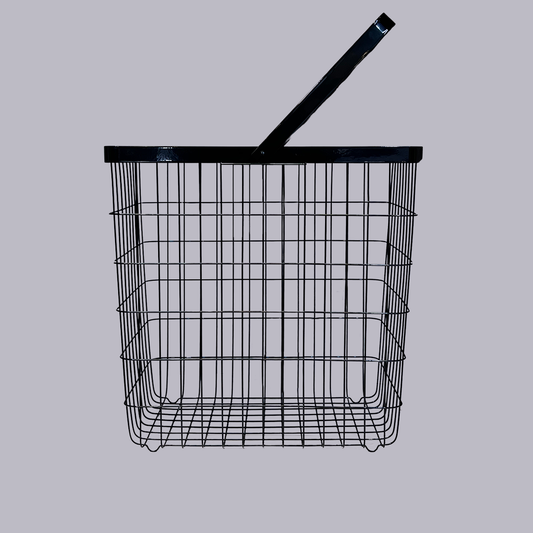 Yamazaki | Tower Laundry Wire Basket | Black